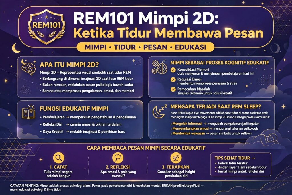 REM101 Mimpi 2D: Ketika Tidur Membawa Pesan