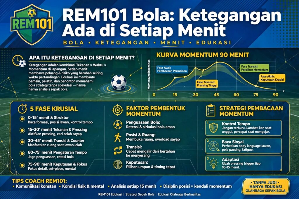 REM101 Bola: Ketegangan Ada di Setiap Menit