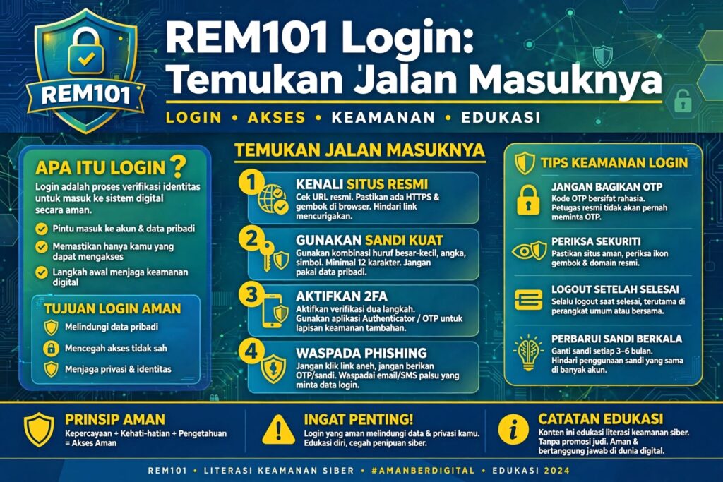 REM101 Login: Temukan Jalan Masuknya